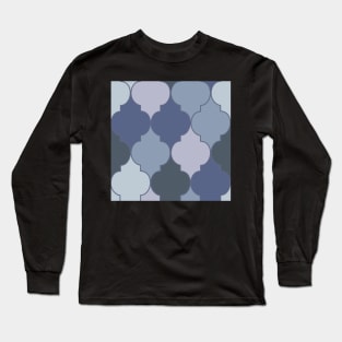 Moroccan blue Long Sleeve T-Shirt